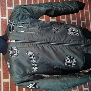 Contender Bomber jacket, large, green